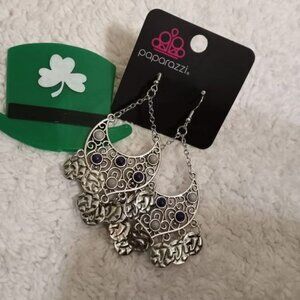 🆕 Musical Murals - blue earrings